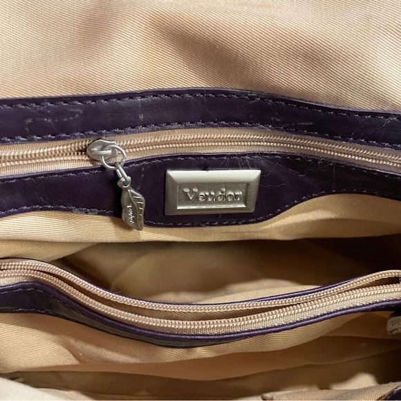 PURPLE SNAKESKIN PURSE - Picture 4 of 5